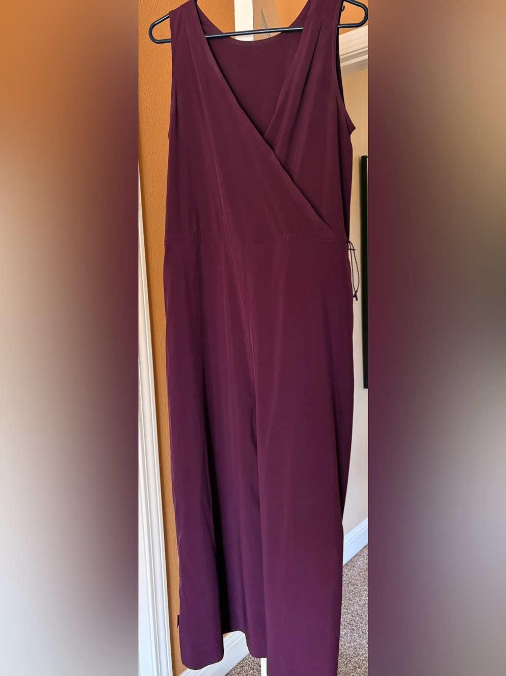 Title nine cross front jumper plum Medium - Picture 2 of 6